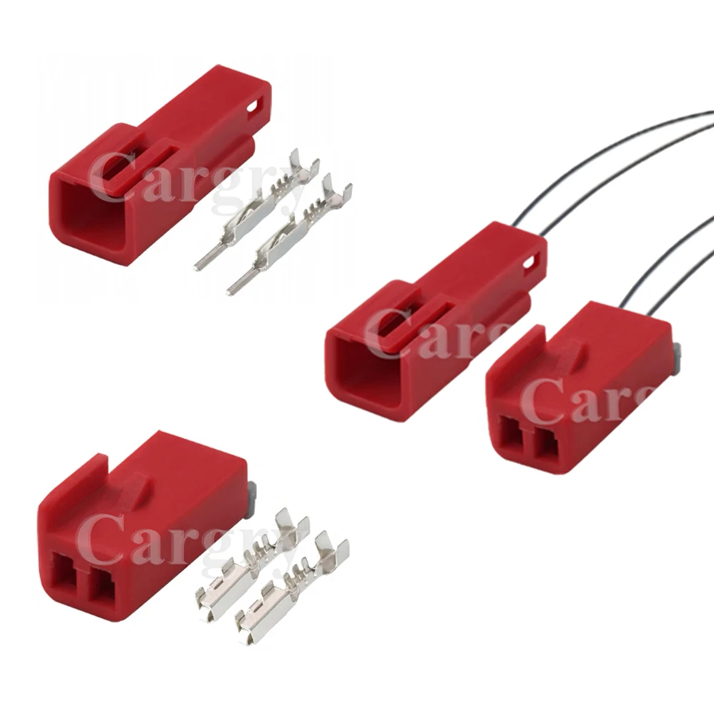 

1 Set 2P 12059251 12059252 AC Assembly Car Electrical Connector Automobile Wire Harness Socket Auto Accessories