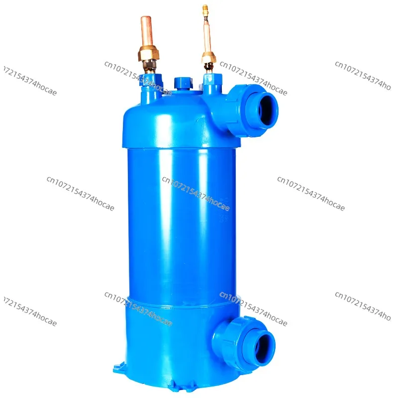 21KW Swimming Pool Heat Exchanger High Efficient Water-Cooled Condenser for Pool Heating