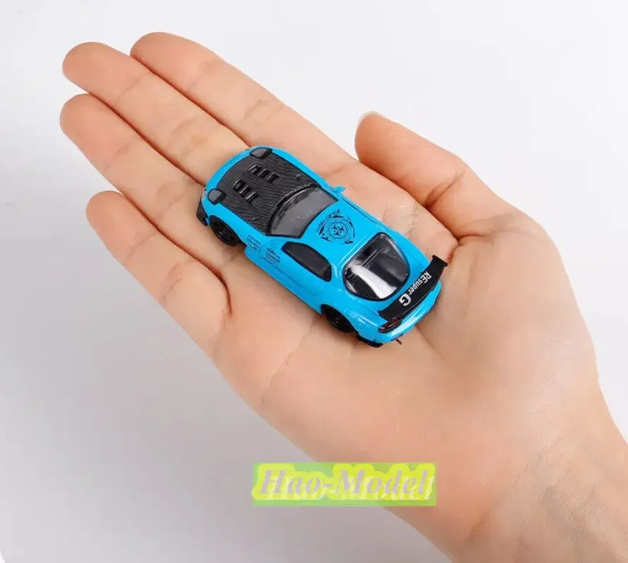 

TPC 1/64 For Mazda RX7 RE Amemiya Alloy Hobby Diecast Model Car Toys Boys Birthday Gifts Hobby Display Collection Ornaments Blue