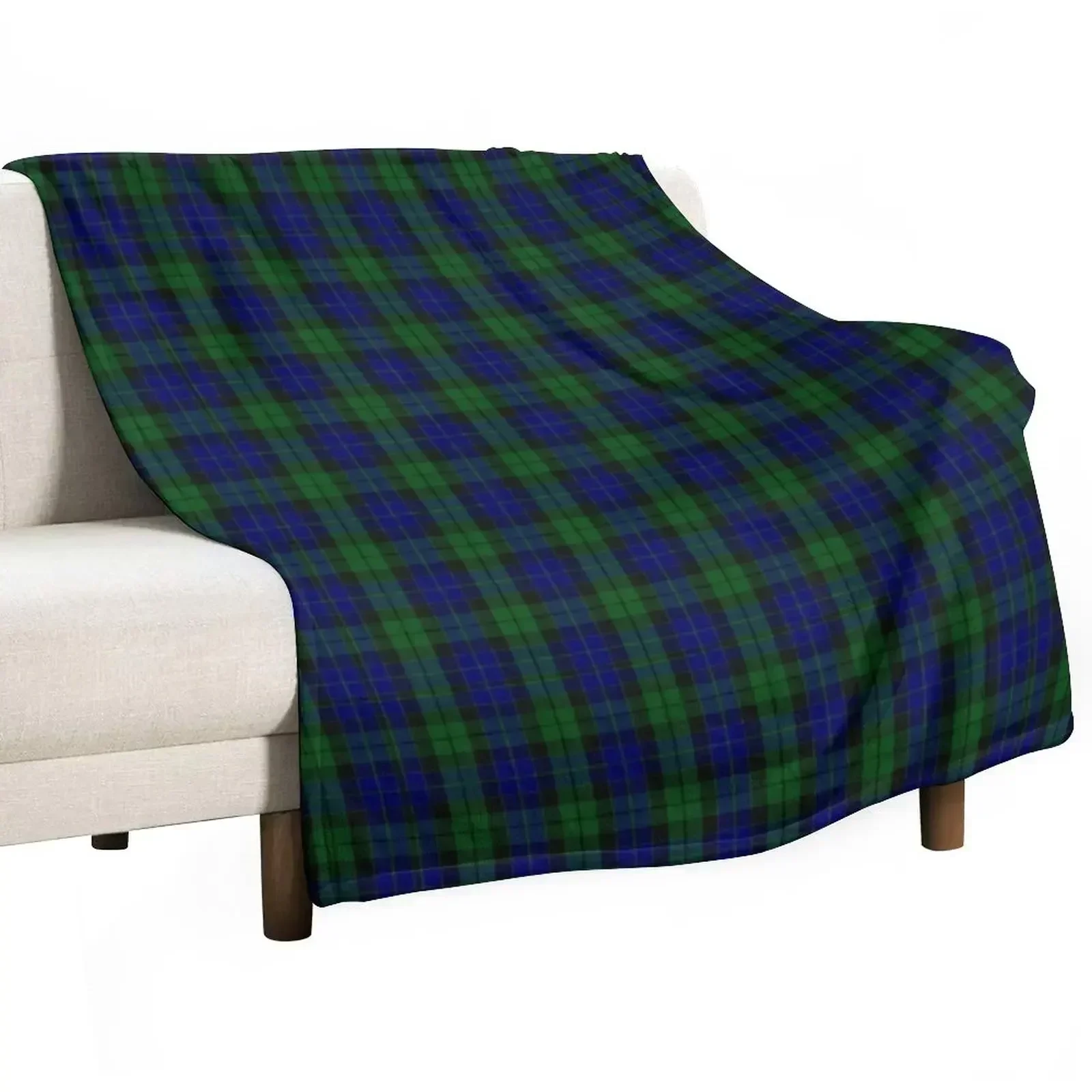 Mackay / Mckay Clan Tartan Throw Blanket Beautifuls Luxury Throw Flannel for sofa Blankets