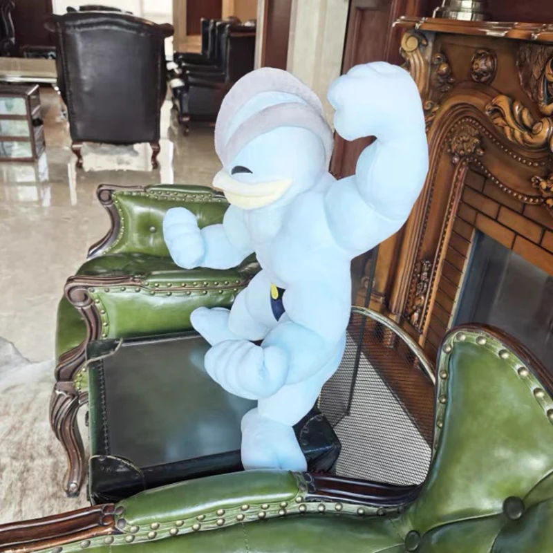 Pokemon Machamp giocattoli di peluche 50 cm Kawaii cuscino cartone animato farcito regali di Natale per bambini Pokémon Anime bambole di peluche Machamp