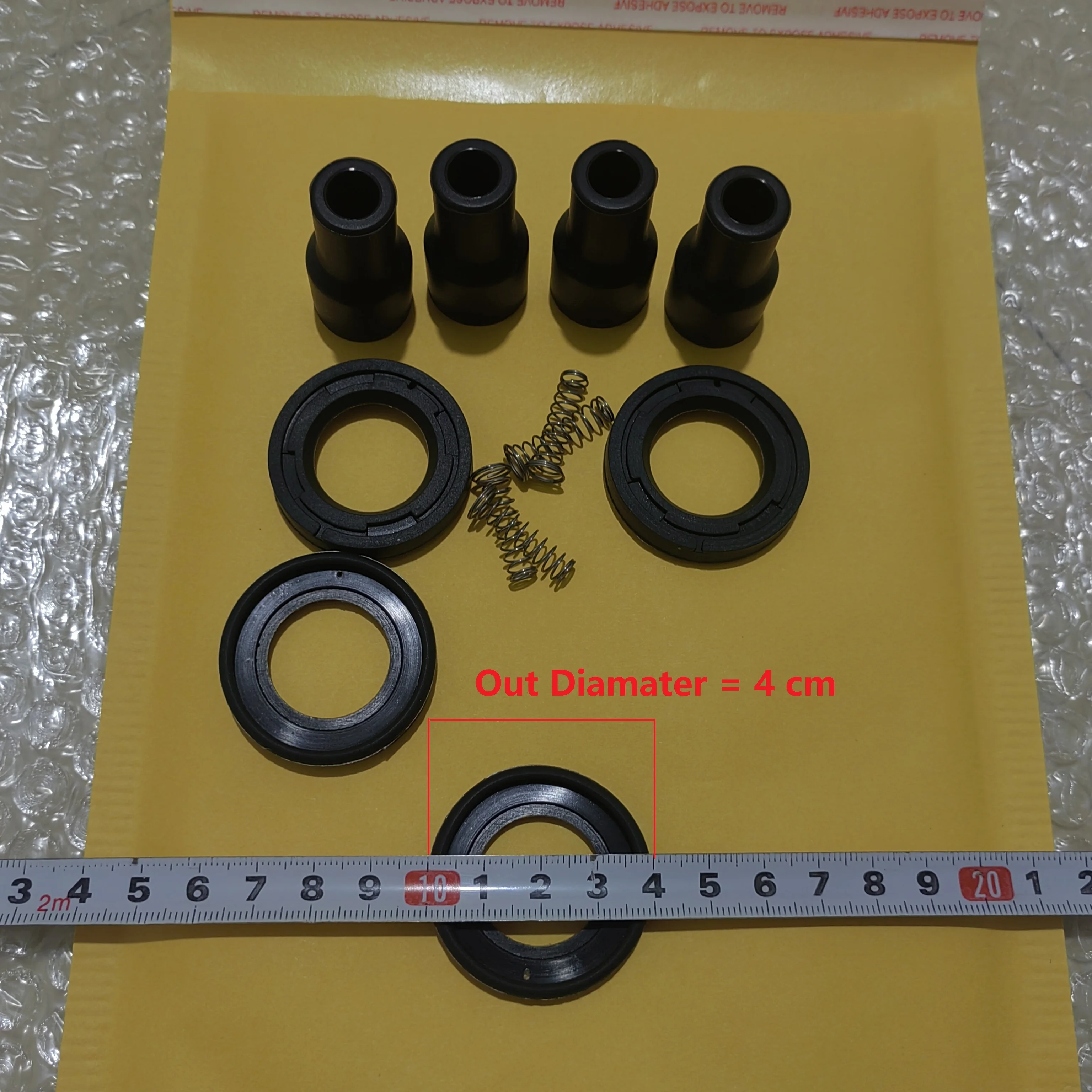 4 x 90919-11009 Car Ignition Coil Cap Spark Plugs Cap Tip Cover Rubber Boot 9091911009 for Toyota Yaris Vios Camry