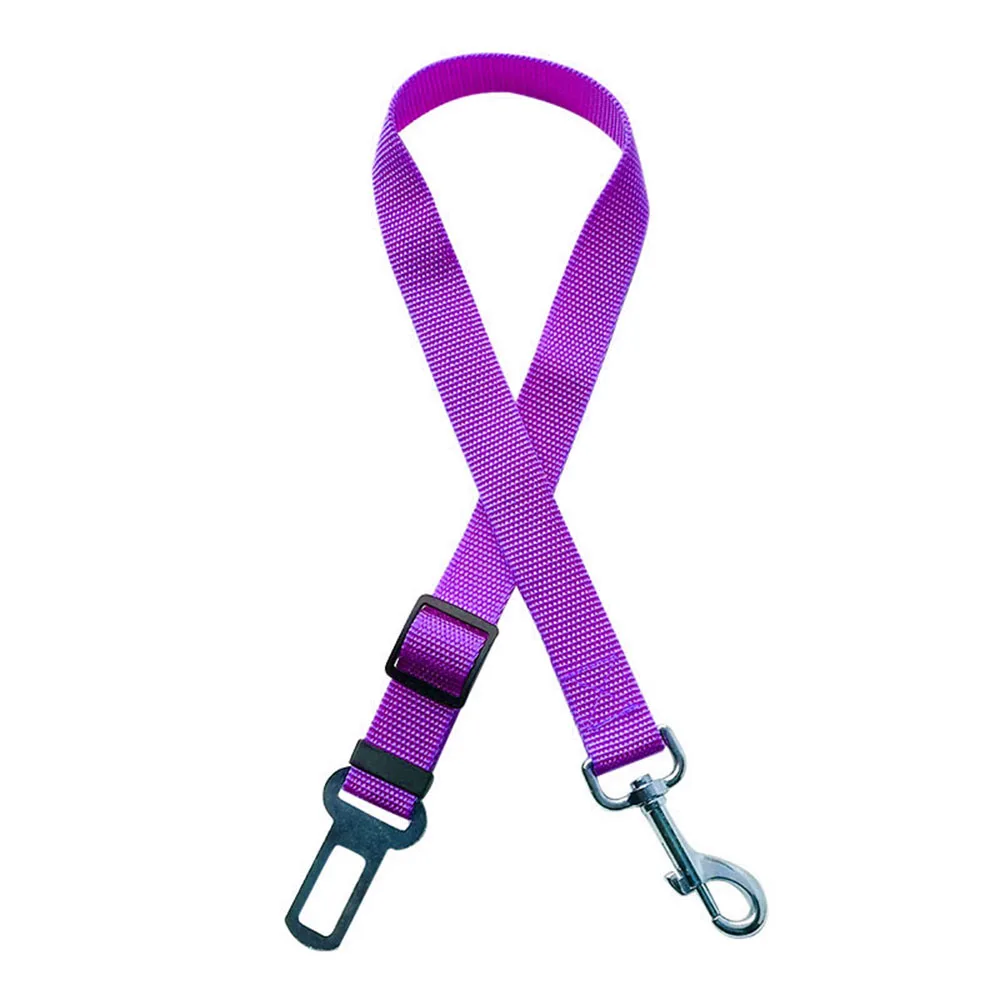 Verstelbare hondenautogordelharnas voor honden Nylon reflecterende demping Elasticiteit Autoreizen Hondenaccessoires voor honden
