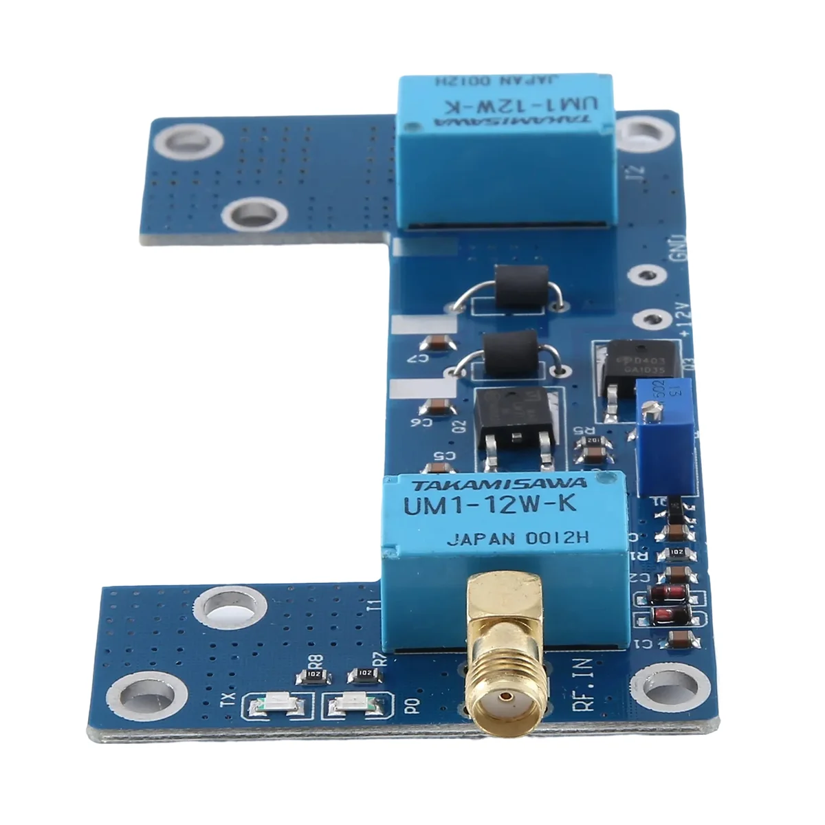 70W Radio RF Power Amplifier Board Transceiver Conversion for RA30H4047M RA60H4047M Ham UHF VHF Walkie-Talkie 130-170M