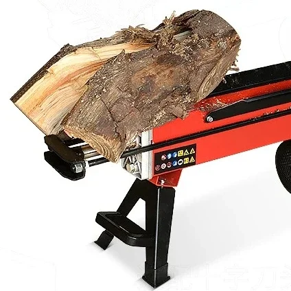 220V Hydraulic Fully Automatic Log Splitter Home-Use Log Splitter Home-Use Electric Log Splitter Eight metric tons of pressure