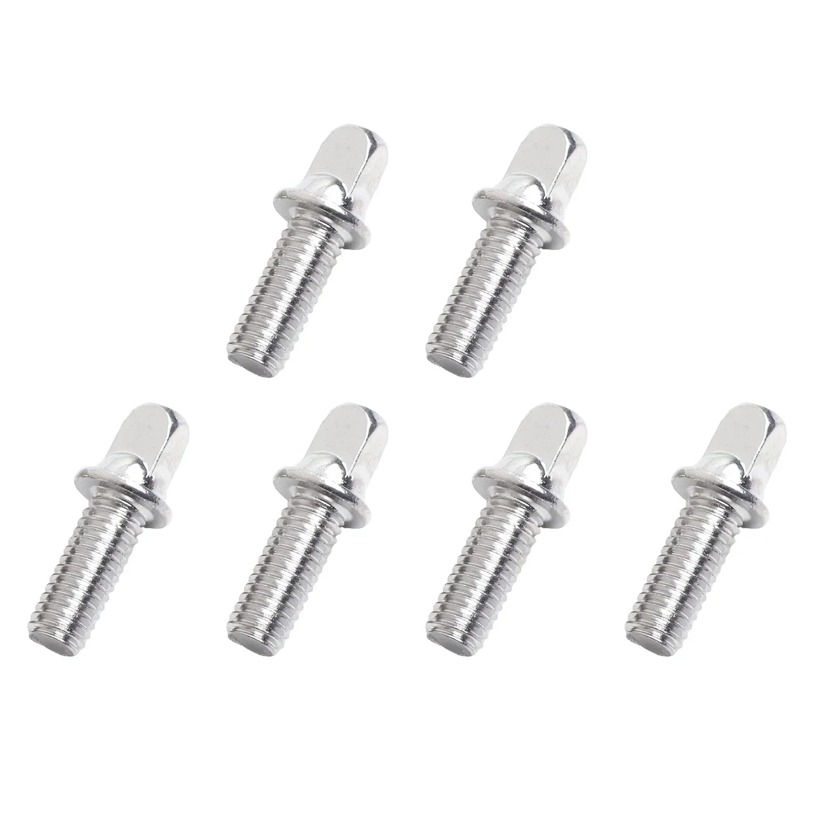 Upgrade Your Drumming Experience With Standard Exterior Square Screws 6PCS M6 Threaded Screws Different Lengths