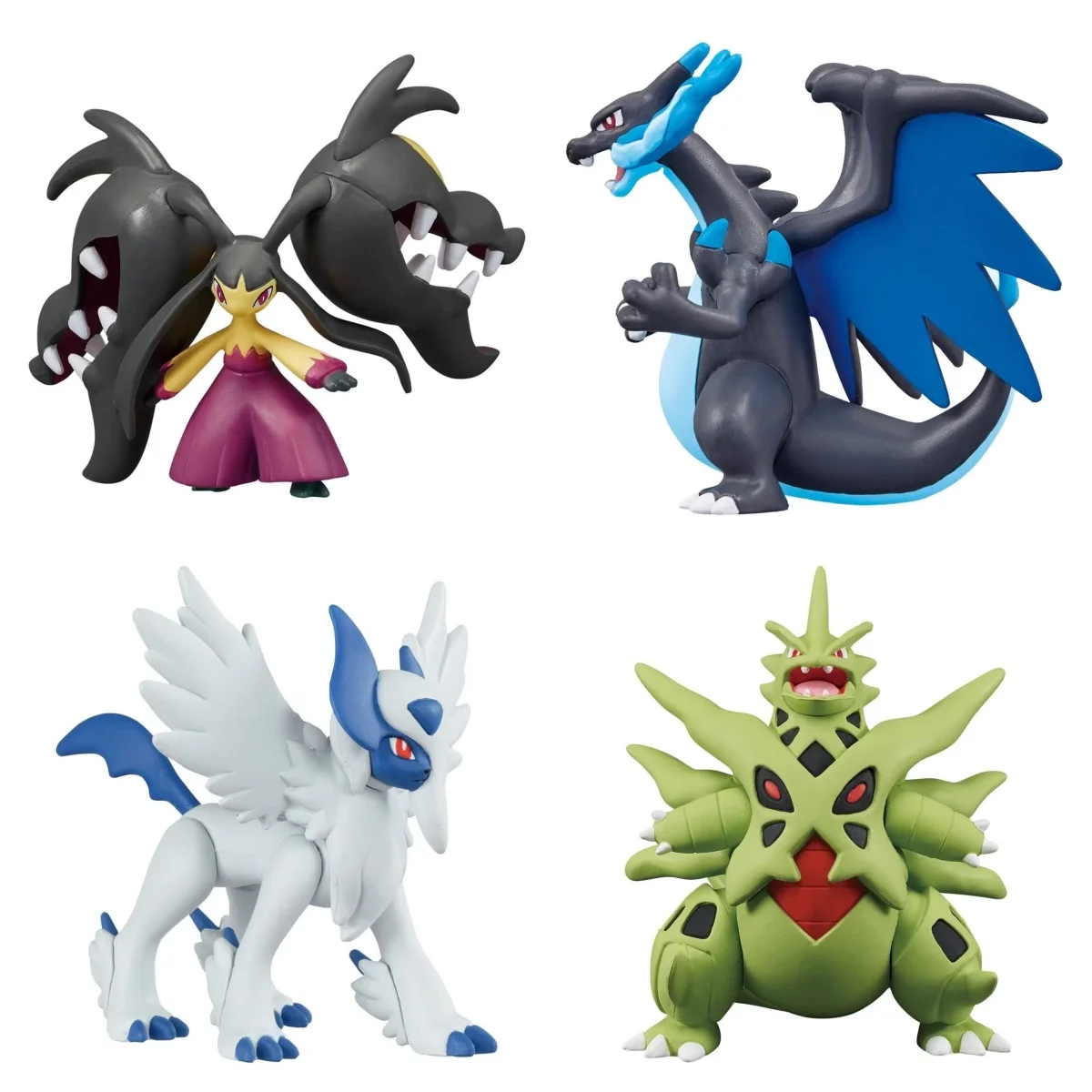 Takara tomy pokemon figura mega gyados mawile ampharos gardevoir sableye lucario absol tyranitar modelo colecionável bonecas brinquedos