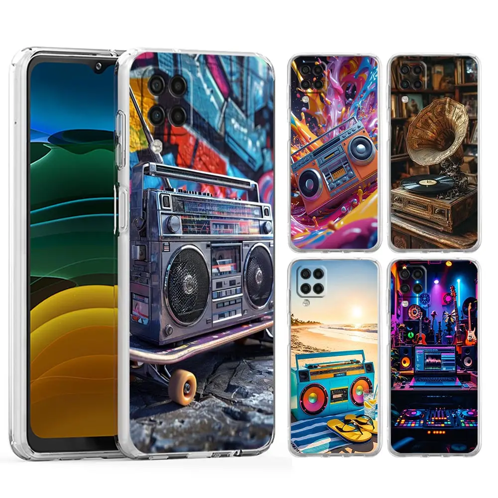 لينة غطاء من البولي يوريثان الحراري لسامسونج غالاكسي A25 A23 A22 A52S A31 A72 A73 A17 A07 A13 A11 5G جراب هاتف شفاف جهاز تسجيل الرجعية #1