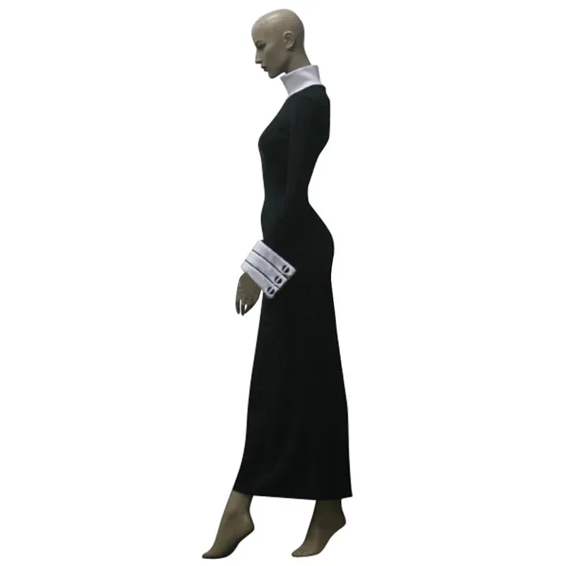 

ff34SOUL EATER Demon Sword Master Crona Cosplay Costume Anime Kurona Black Dress Outfit
