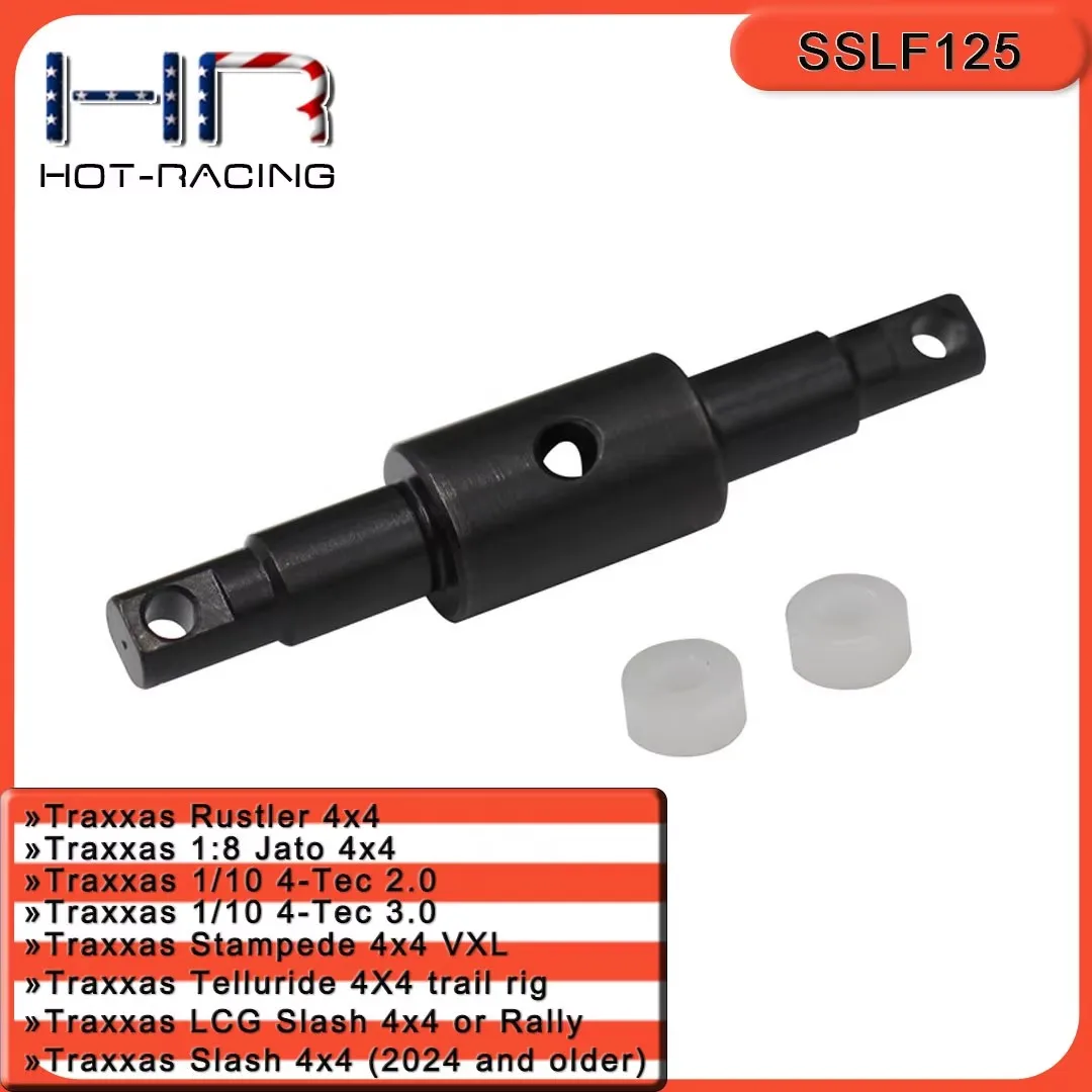 HR Traxxas 4-Tec 2.0/3.0 Rally VXL reinforced steel straight shaft replacement original factory TRA6882