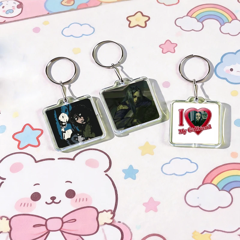Horror Game No Im Not A H-Human Acrylic Keychain Handmade Hanging Clothes Backpack Decoration Accessories Gifts with Friends