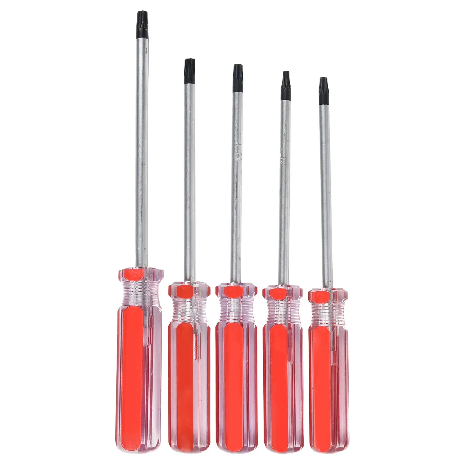 

5pcs Torx Screwdriver Set Magnetic Torx Star Bit Driver Security Screwdriver Screw Driver Repairing Opening Tool T15 T20 T25 T27