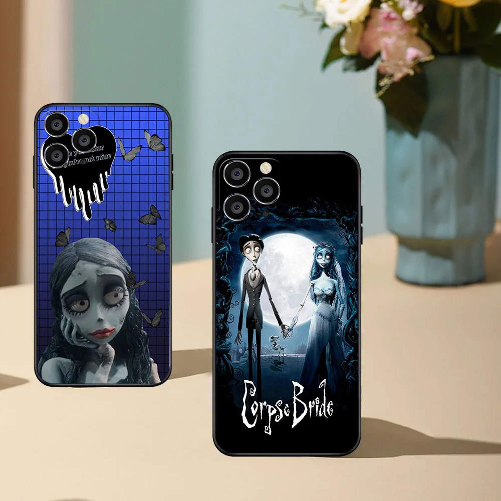 TV-35 Corpse Bride Soft Case For iPhone 11 12 13 14 15 Mini Pro Max Plus