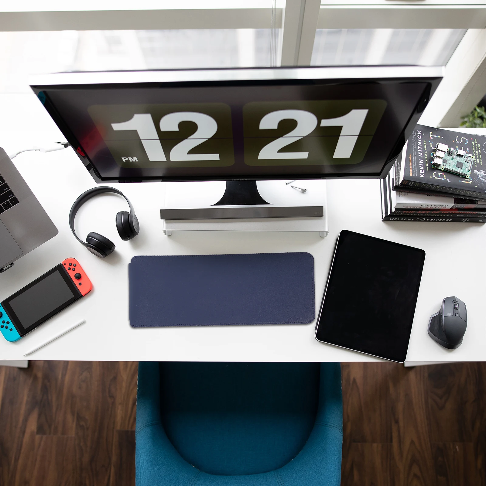 

Premium Storage Bag For K380 Pu Protective Case Water Dust Resistant Portable Keyboard Organizer Pouch For Laptop Tablet