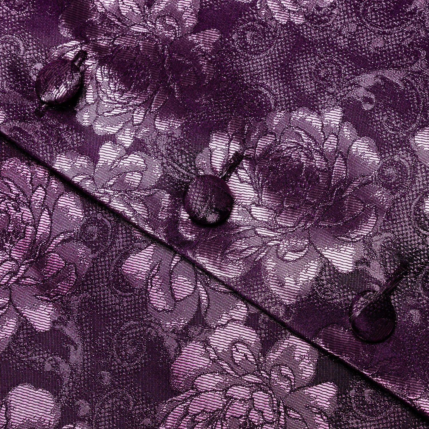 Rompi Pria Motif Bunga Mawar U - Pocket Square Set ulasan dan harga