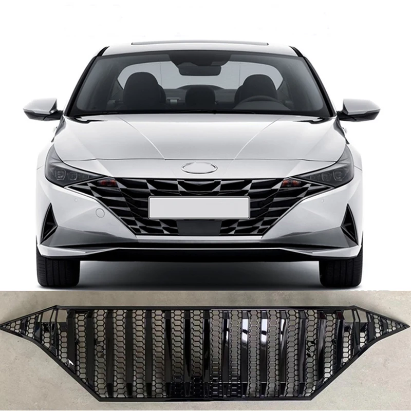 

Elantra 2021 Auto Parts Elantra Tuning Grille For Elantra 2020 2021 2022
