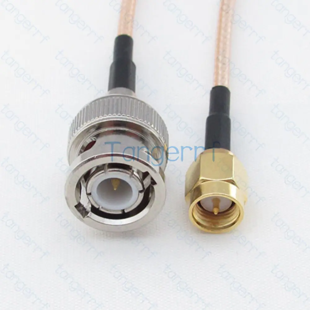 

SMA male to BNC male plug RG316 Cable RG-316 Pigtail Coax Coaxial 50ohm Kable