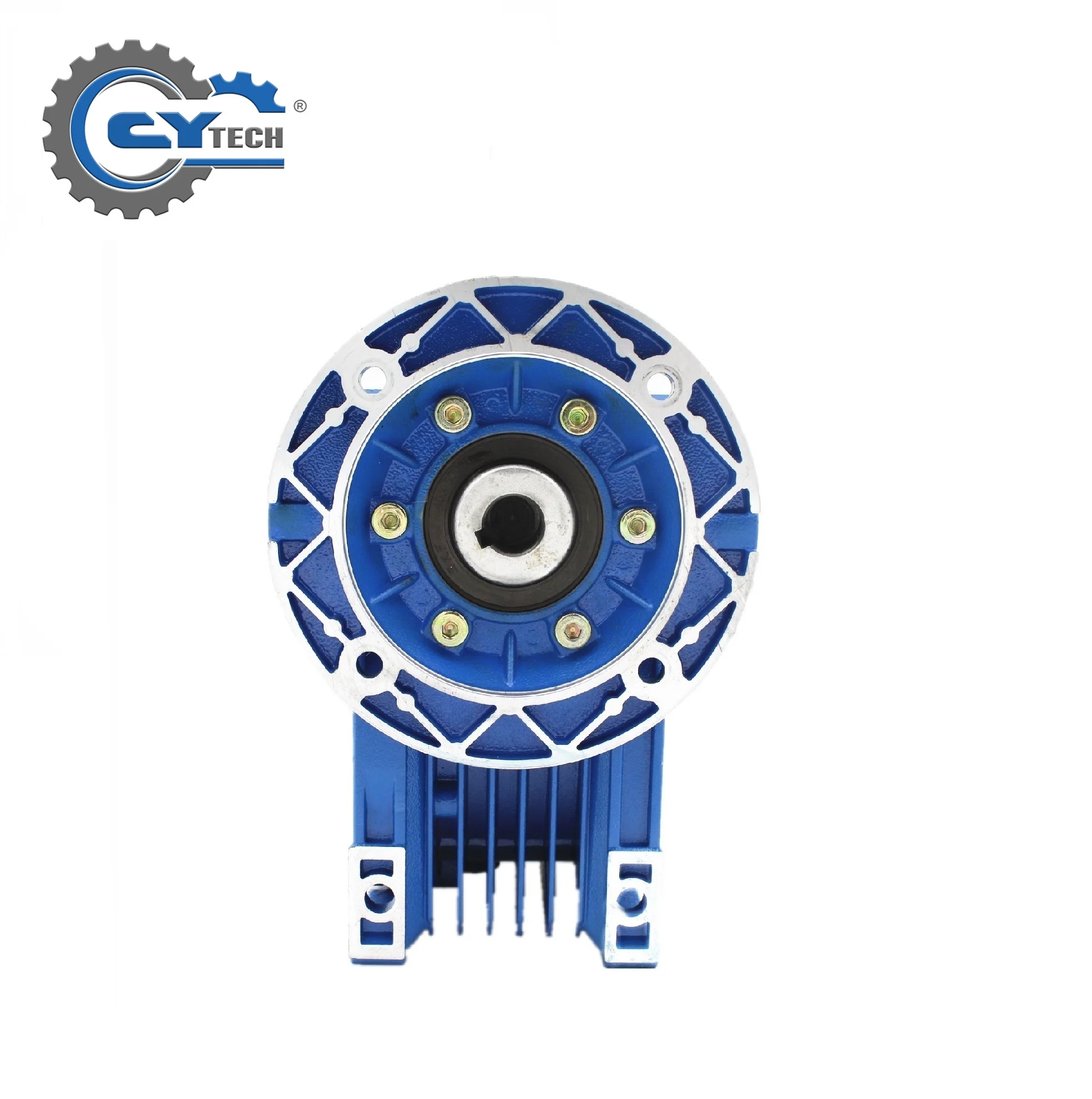 CHENYUE Worm Gearbox NMRV75 NMRV075 Input 19/22/14/24/28mm Output 28mm Ratio 5:1/100:1 Speed Reduction Free Maintenance