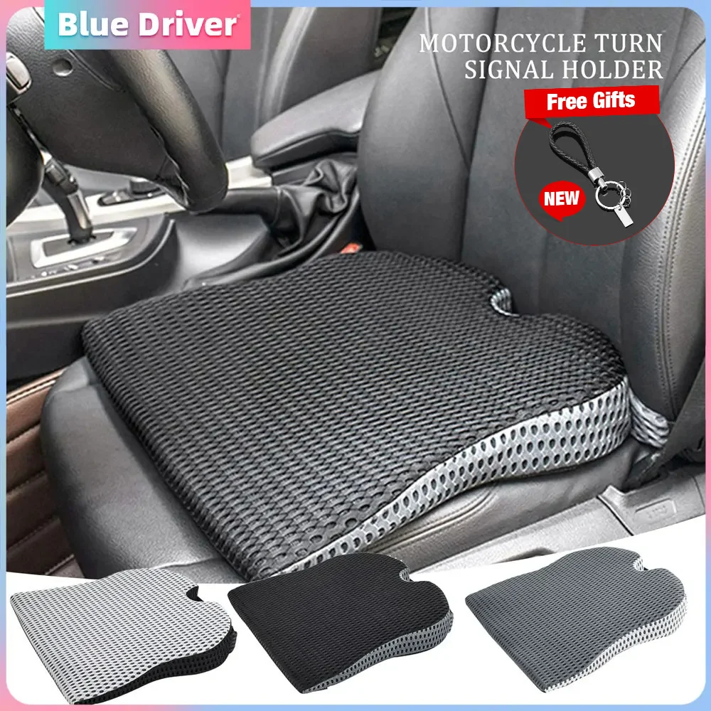 Car Wedge Seat Cushion For Car Driver Seat Office Chair Wheelchairs Memory Foam Cushion-orthopedic Support And Pain Re