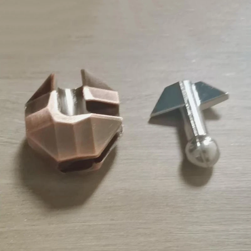 Ensemble de 3 pièces de qi magique difficile, casse-tête en métal, solutions de défi mental, déverrouillage, jouets éducatifs imbriqués pour enfants