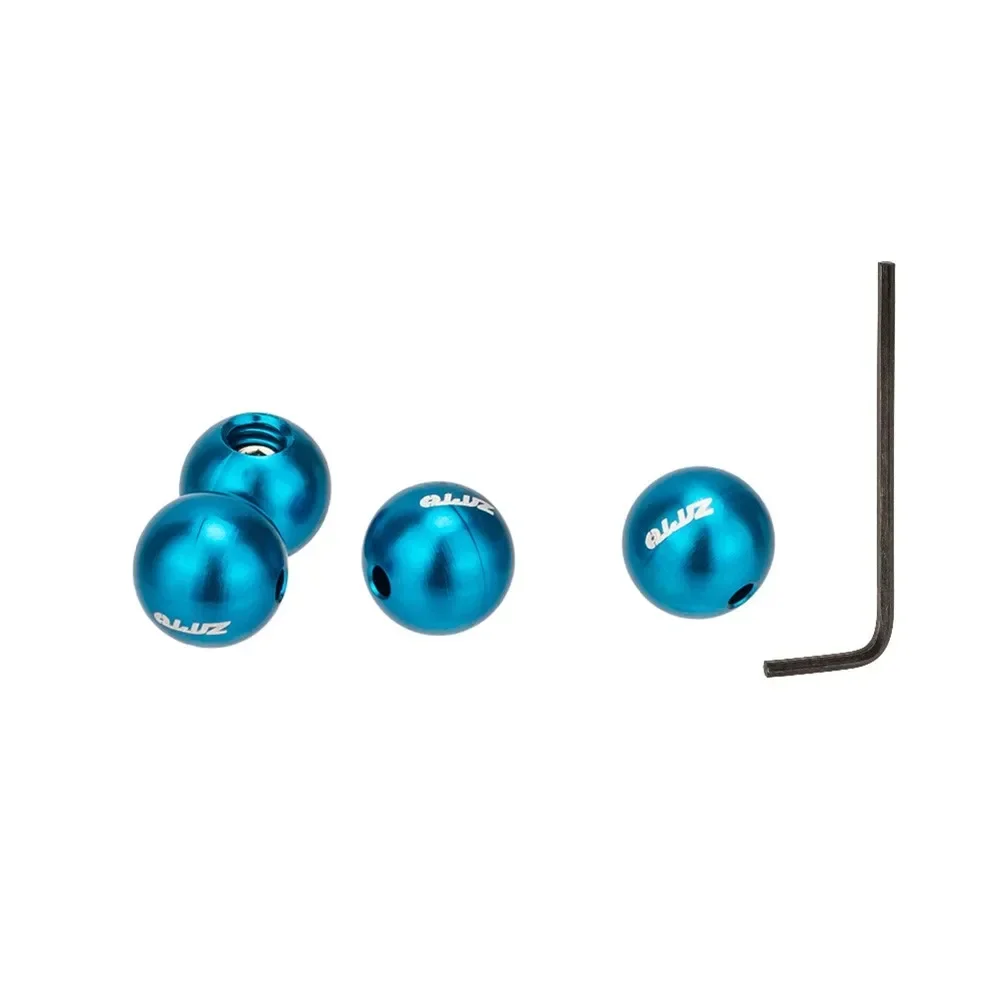 ZTTO دراجة كابل نهاية CapTips كابل تروس الفرامل خط نهاية غطاء الحلقات للدراجة كابلات الفرامل التحول الكابلات سبائك الألومنيوم