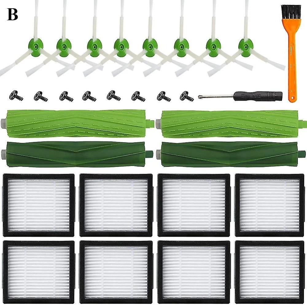 iRobot Roomba i7 E6 Parts Bundle – Brushes & Filters Kit (Fits i7+/E5)