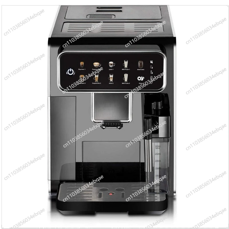 For European Pump Pressure Coffee Machine Household Small Semi-automatic Espresso Machine Steam Milk Frother
