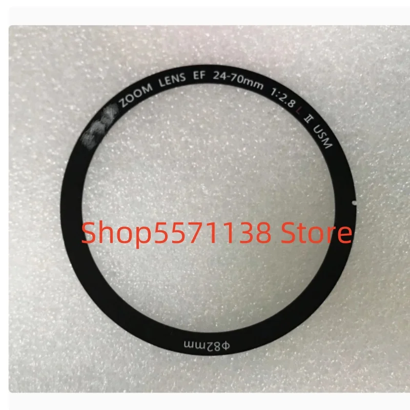 1pcs For Canon 24-70 F2.8 II Front lens pressure ring Digital ring Label ring parameter ring