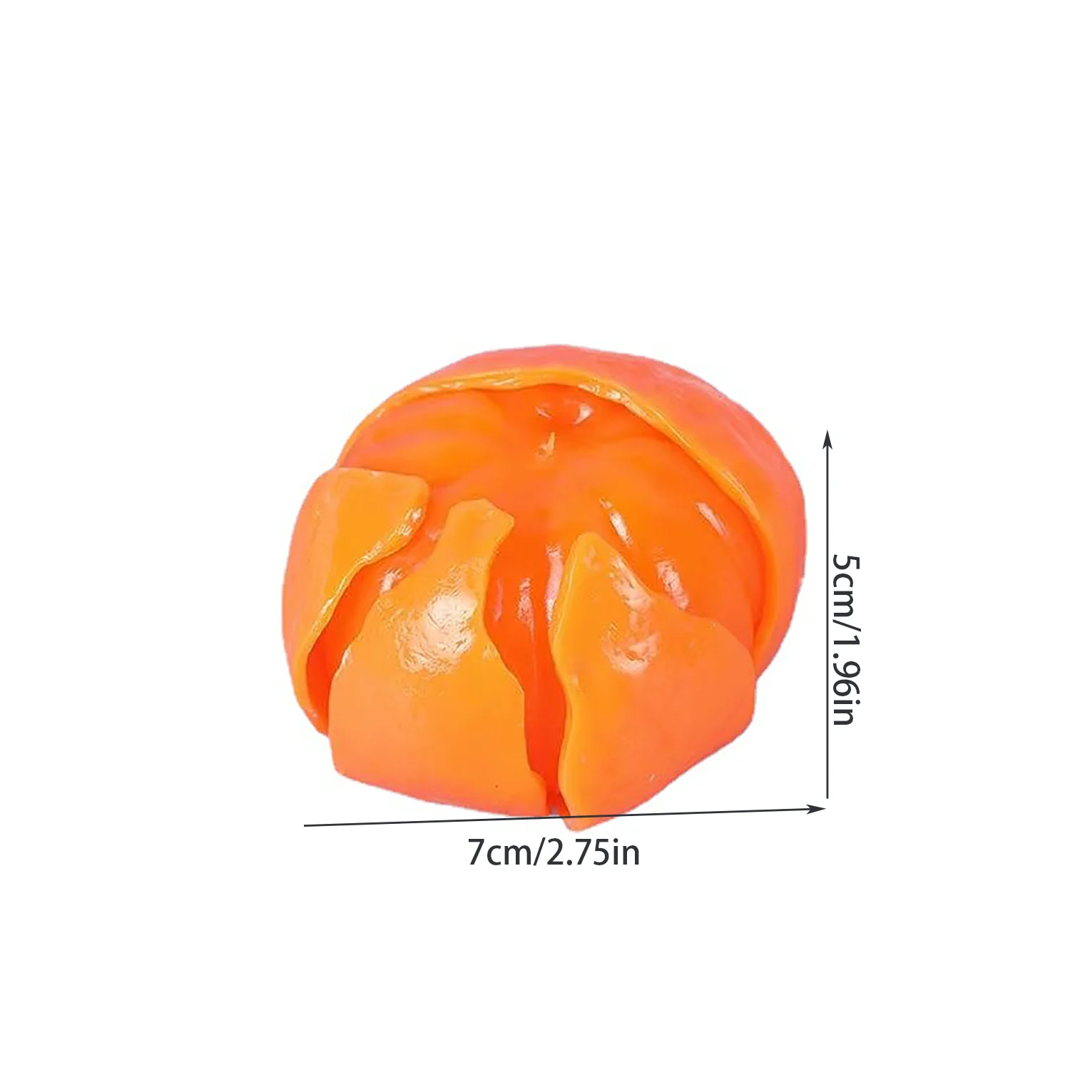 Bolha grande pérola laranja alívio do estresse brinquedo pitada música, recuperação lenta brinquedo criativo ferramenta de alívio do estresse brinquedo de alívio do estresse