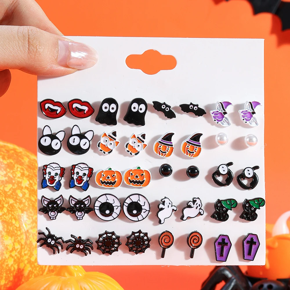 Women'S Vampire Accessories - 40pcs Vampire Pumpkin Owl Dark Halloween