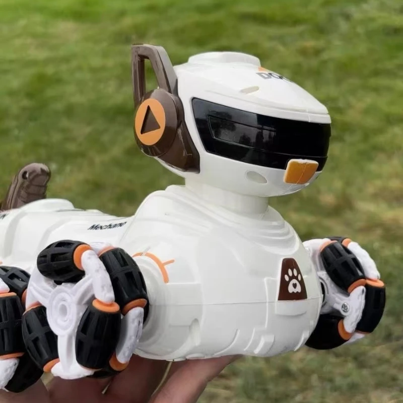 لعبة سيارة كاواي هدية-كلب روبوت ذكي Rc، سيارة تعمل بالتحكم عن بعد، سيارات Rc ذات 8 عجلات، سيارة انجراف Rc بمستشعر للإقامة، ألعاب للأولاد