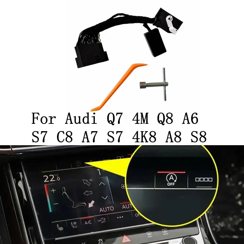 For Audi Q7 4M Q8 A6 S7 C8 A7 S7 4K8 A8 S8 Automatic Start Stop Engine System Eliminator Plug Device Control Sensor