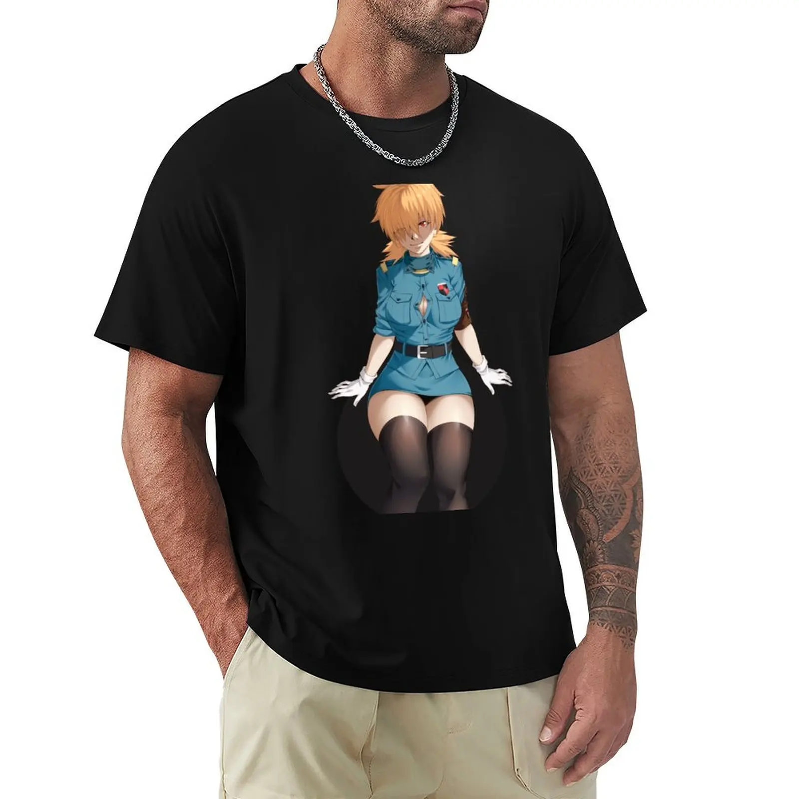 Seras Victoria Hellsing T-Shirt Classic Graphic Short Sleeve Top