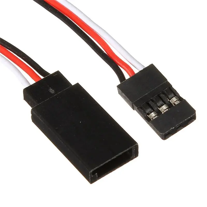 Servo Extension Cable For RC Futaba JR, Male And Female Connectors