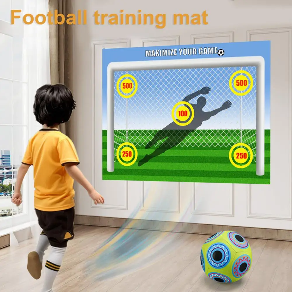 

Football Training Mat Soccer Training Mat for Beginners Anti-slip Football Hit Pad for Improving Ball Handling Skills for Skill