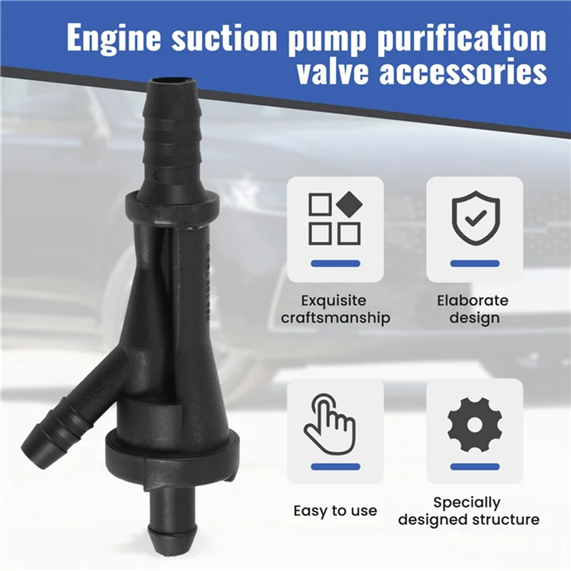 

Lasting 2Pcs Engine Suction Pump Purge Valve 058133753B For A4 A6 V6 For Jetta Bora Golf MK4 Passat B5 Beetle 1998-2006