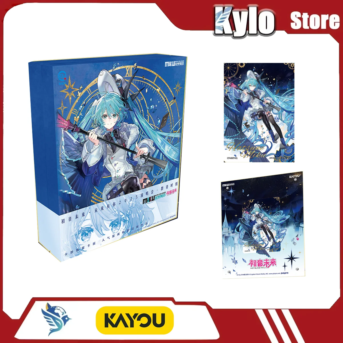 

KAYOU Kizuna Future Collectible Card Animated cartoon virtual characters Game trading cards Suitable for giving as a gift