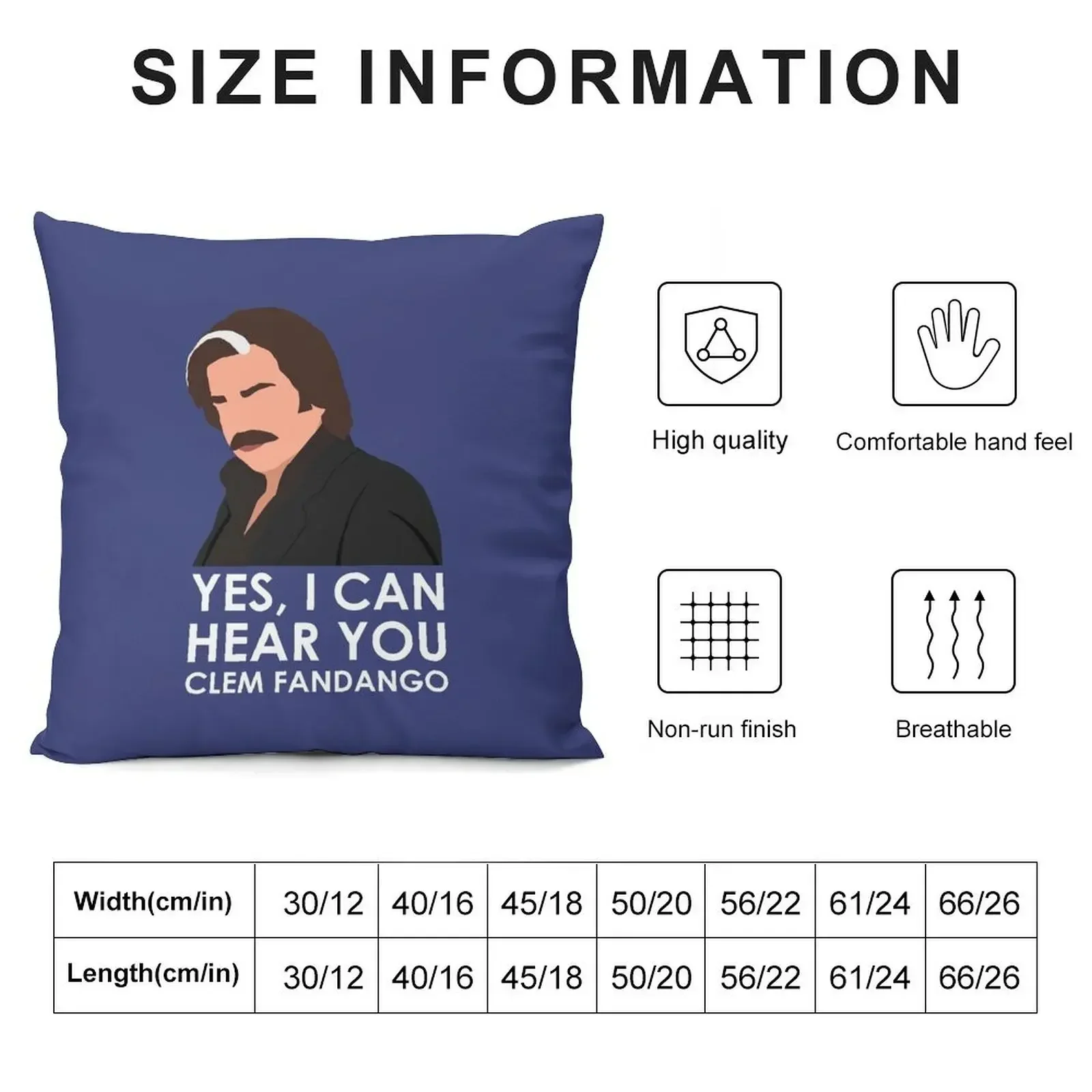 Yes, I can hear you Clem Fandango. Throw Pillow Christmas Pillowcase Luxury Sofa Cushions christmas pillow case pillow