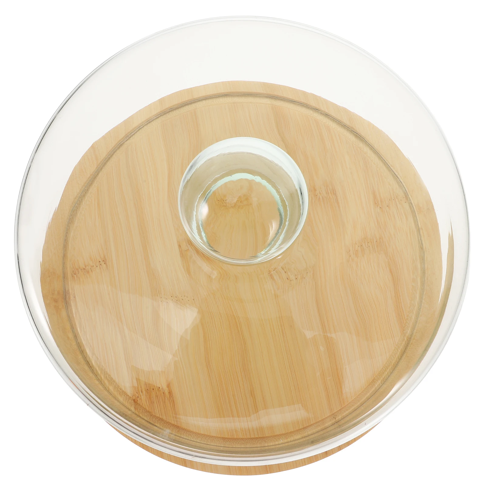 

Cake Glass Cover Transparent Protective Dome Tray Fresh Keeping Display Lid Buffet Party Wedding Kitchen Supplies Portable
