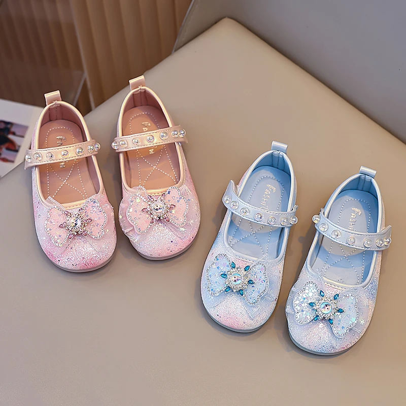 Mädchen Mary Jane Ballerinas, Prinzessinnenkleid mit einzigartiger drehbarer Windmühlen-Dekoration aus Strass, für Kleinkinder, Mädchen, Party, Hochzeit – Detail 4