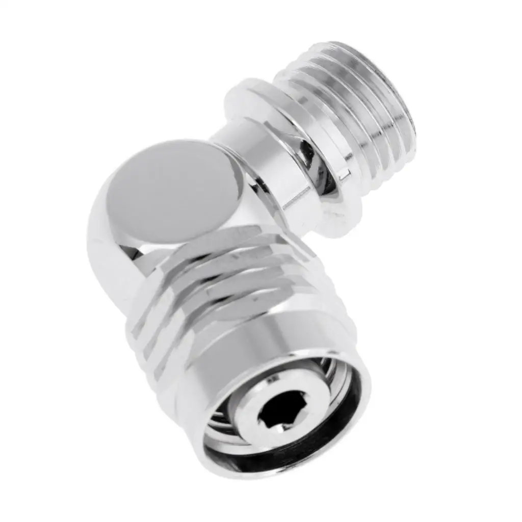 110 Degree Swivel Low Pressure Adapter for 2nd Stage Scuba Diving Regulator