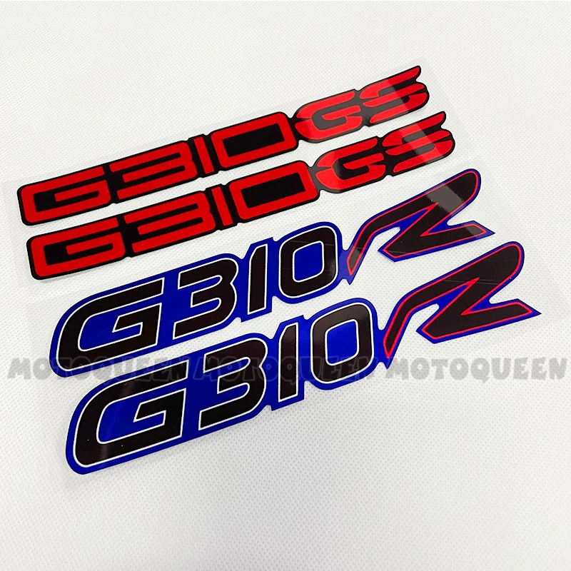 For BMW G310R G310GS G310 GS R 2X Motorcycle Fairing Body Tank Pad Side Wheel Rims Emblem Logo Decoration Decals Stickers