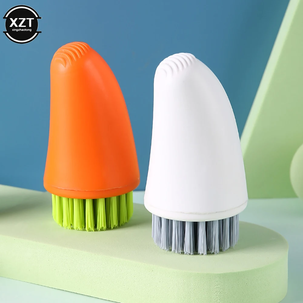 Multifunctional Cleaning Brush Carrot Shape Brush Kitchen Vegetable and Fruit Brush Pot Scrub Dish Brush Kitchen Household Brush