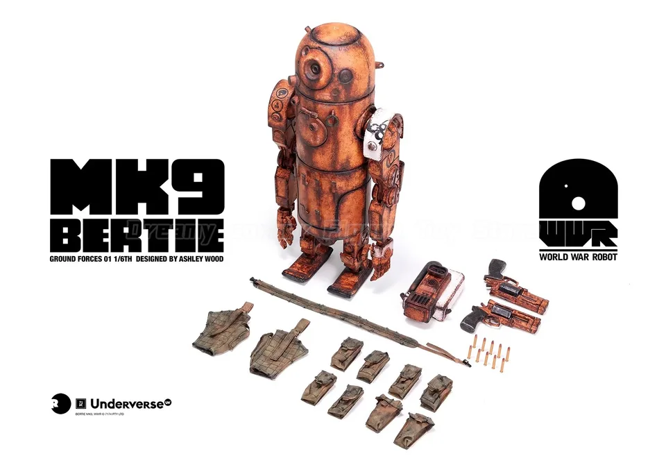 Pre-sale】Original UNDERVERSE World War Robot Series DESERT ALPHA