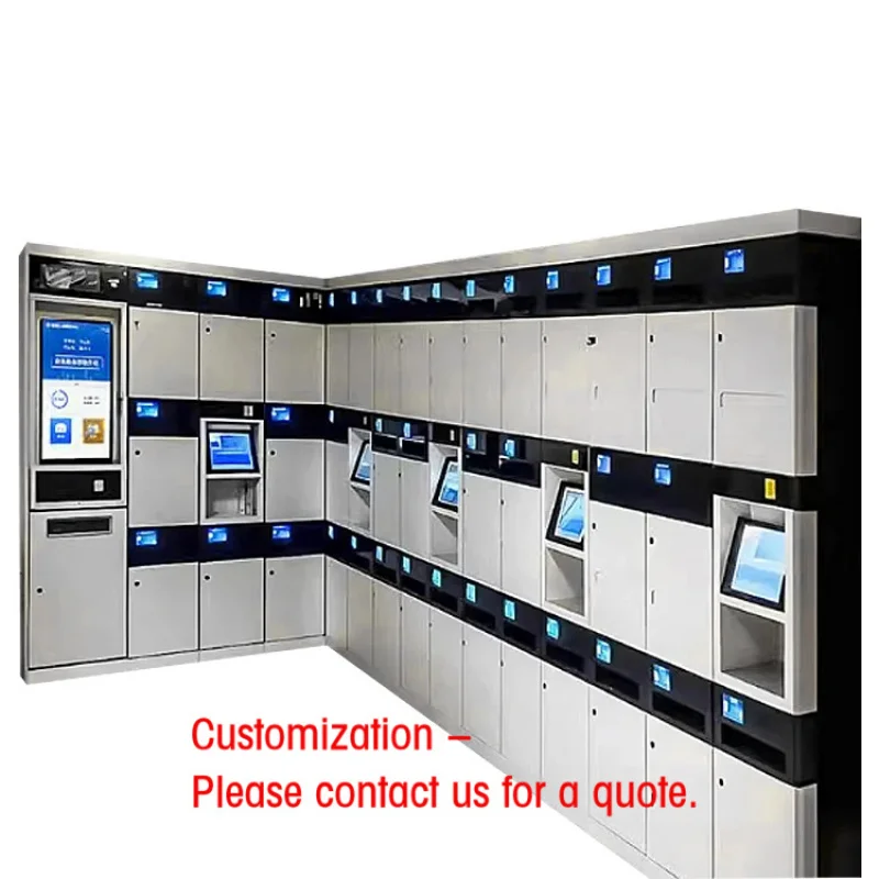 custom.File Exchange Cabinet Lockers at Self-serve Transfer Station 24 Hours a Day Luggage Locker