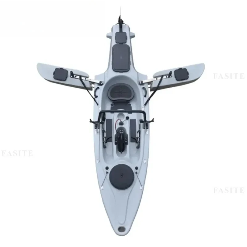 Single Person Hard Plastic Electric Drive Canoe Portable Road Fishing Kayak Boat Parts