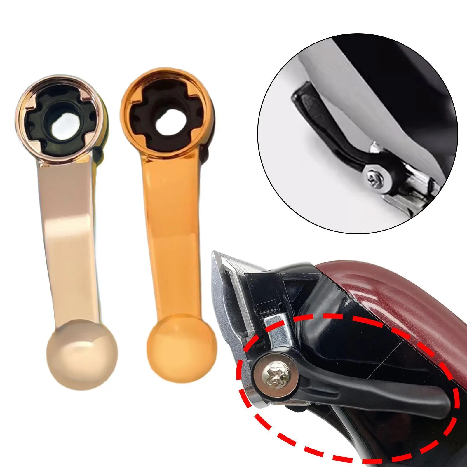 Hair Clipper Adjustable Taper Lever Heavy Duty Alloy Switch Barbershop Accessory for Wahl