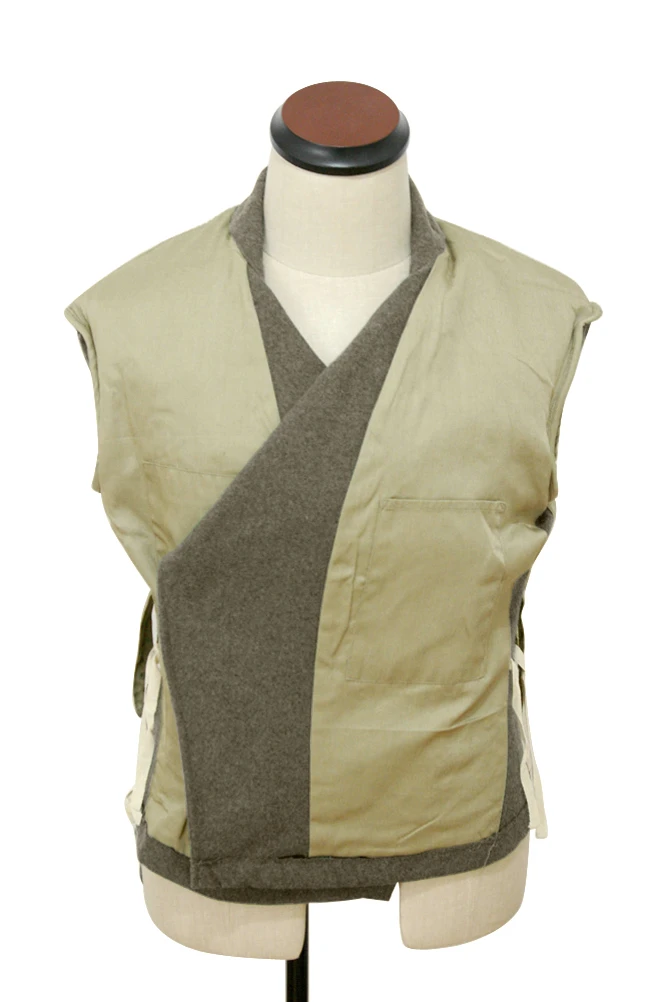 GUWC-013 WWII tedesco Heer assalto gunner marrone lana wrap jacket