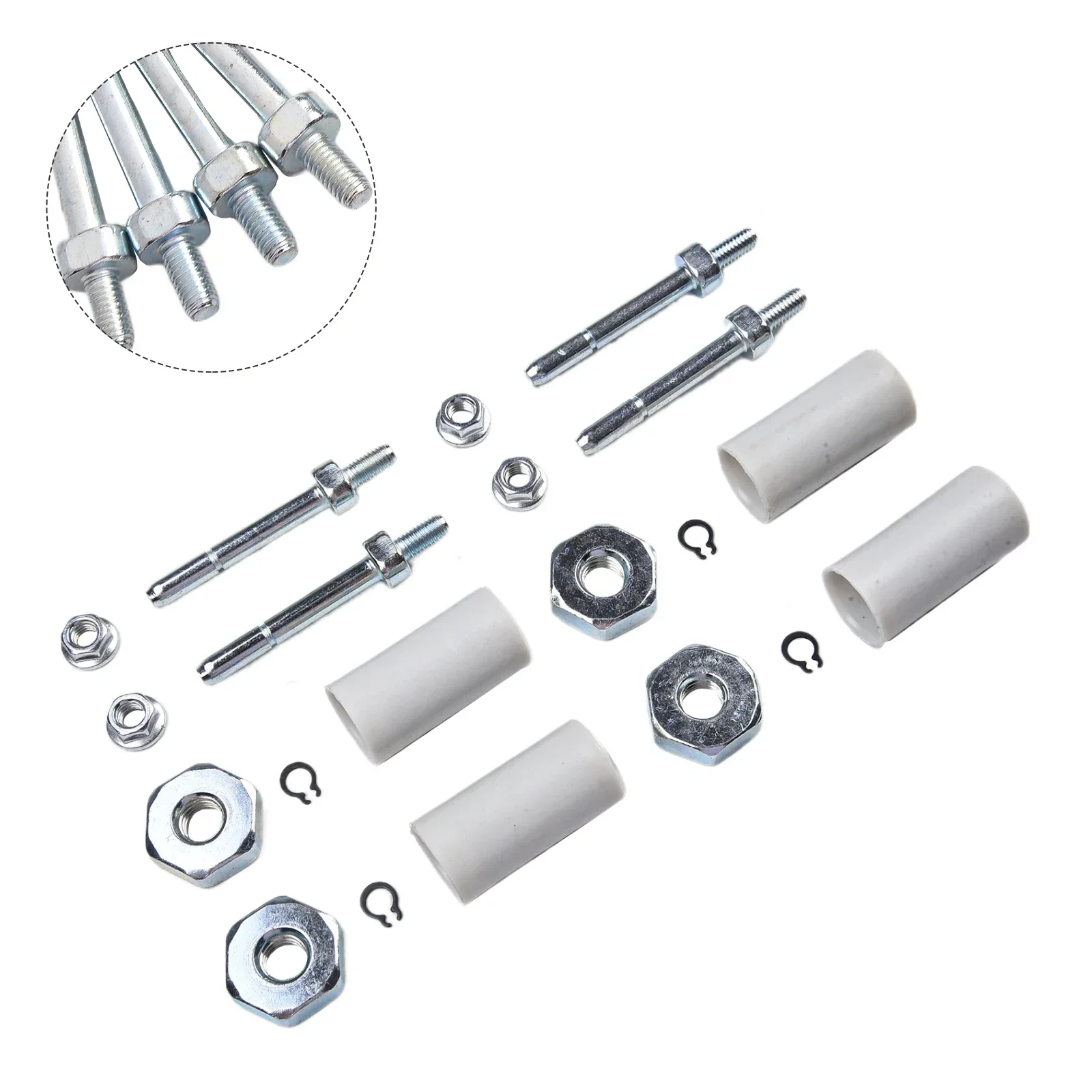 

4 Pcs Chain Catcher Saw Roller Set For MS660 MS460 066 MS440 044 046 Chainsaw 2"L X 1"W X 0.3"H Chain Catcher Saw Roller