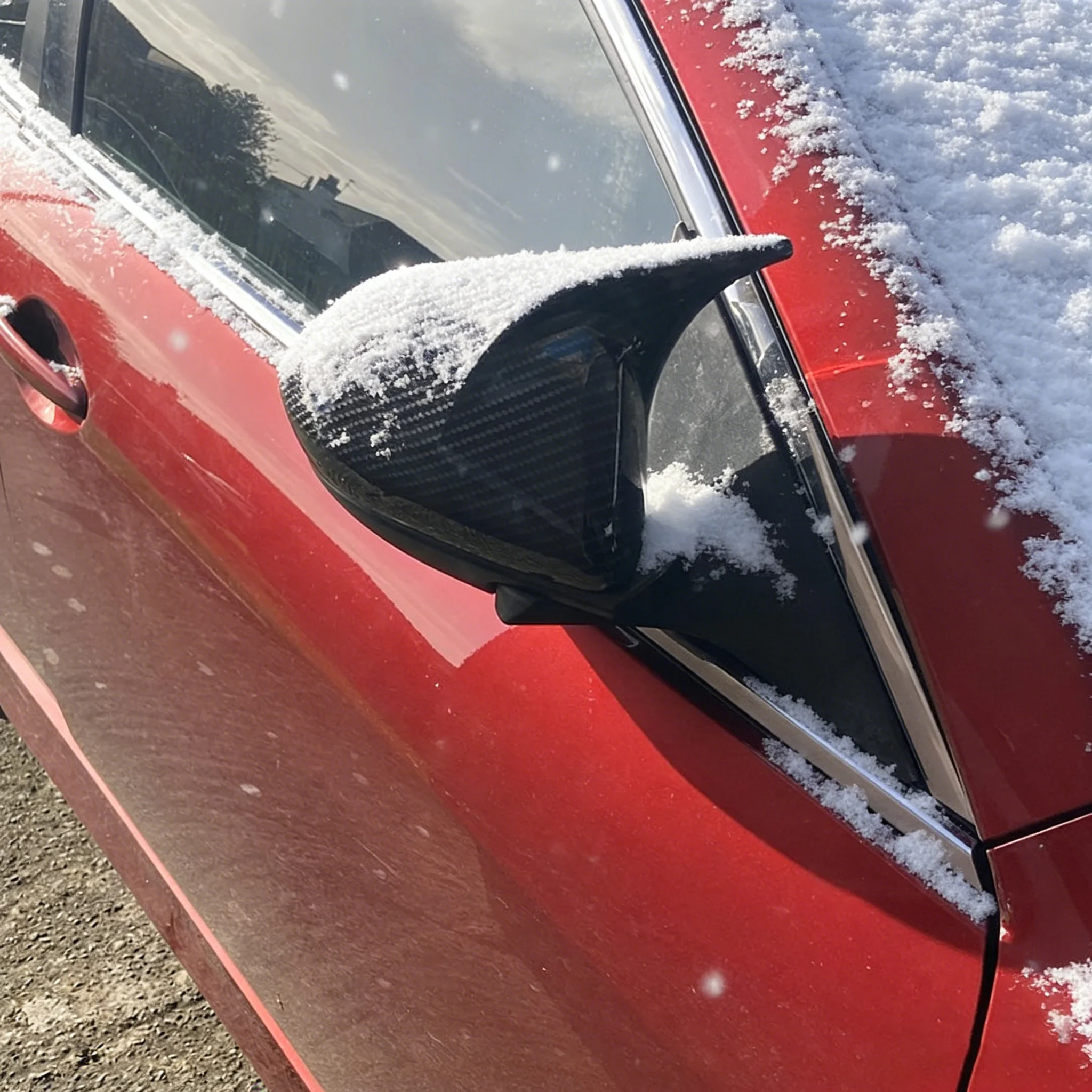 

Накладки на зеркала заднего вида для Mazda 3 2009-2012 с декоративной рамкой и элементами в виде клаксонов, аксессуары для автостайлинга